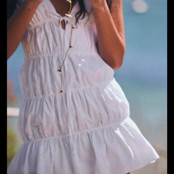 Zara Tiered Mini Dress - Picture 8 of 9